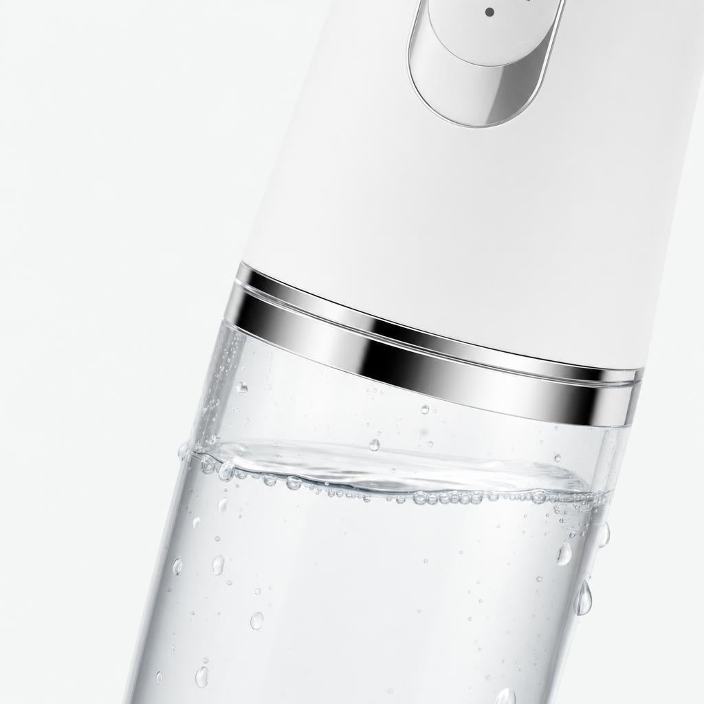Detalle del irrigador dental Olmoa